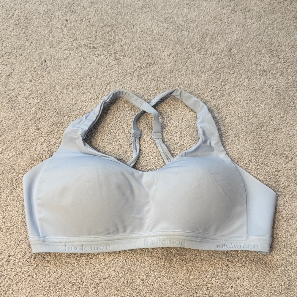lululemon athletica Sky Blue Sports Bra